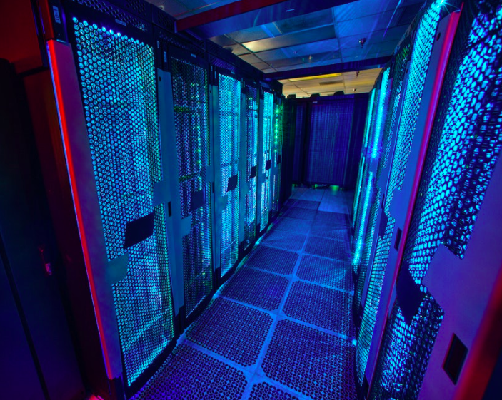 Image of a supercomputer.