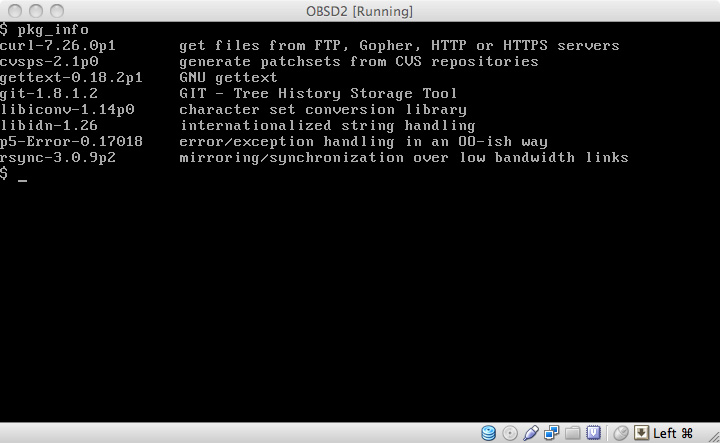 Screenshot of code for OBSD2