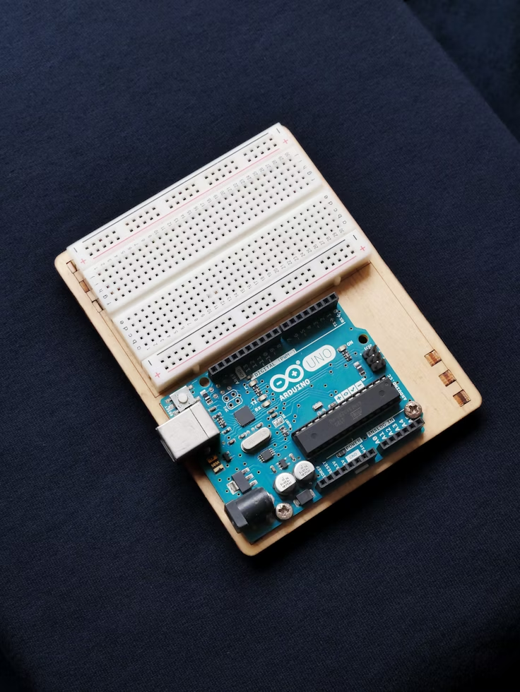 Image of arduino and breadboard, by Vishnu Mohanan on Unsplash.com