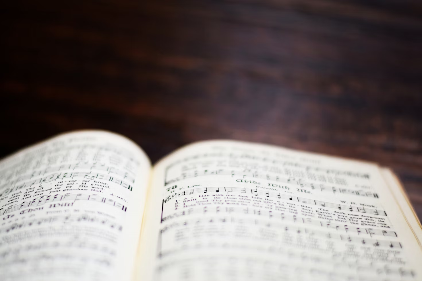 Book of hymns. Image by Zack Smith on Unsplash.com